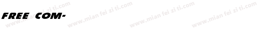 free com字体转换